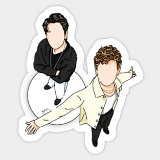 Charlie puth(ft.jungkook)-left and right Sticker